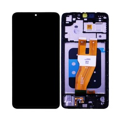 Touch+Display+Frame Samsung Galaxy A05 2023/A055 Service Pack Preto